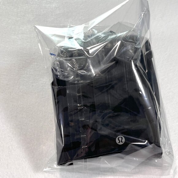 Lululemon 38D Enlite Bra Zip Front Sports Bra Camo Black High Support Wireless - Picture 16 of 16